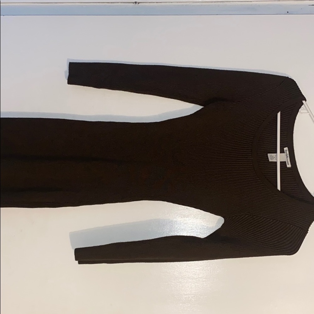 Charlotte Russe long sleeve sweater dress.